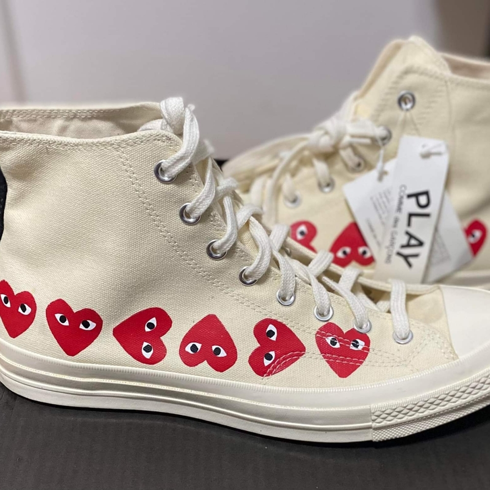 Comme de Garcons PLAY x Converse Chuck Taylor All-Star (Unisex) 13 WOMEN/11 MEN